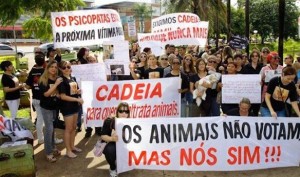 I Manifestação Crueldade Nunca Mais, Goiânia, GO. 