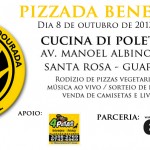 Pizzada Beneficente amanhã em Guarujá